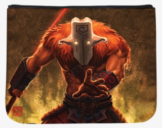 Juggernaut Attack Sublimated Messenger Flap - Juggernaut Dota 2 Art #8664421