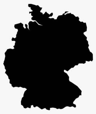 Germany - Map Of Germany No Background #8664669