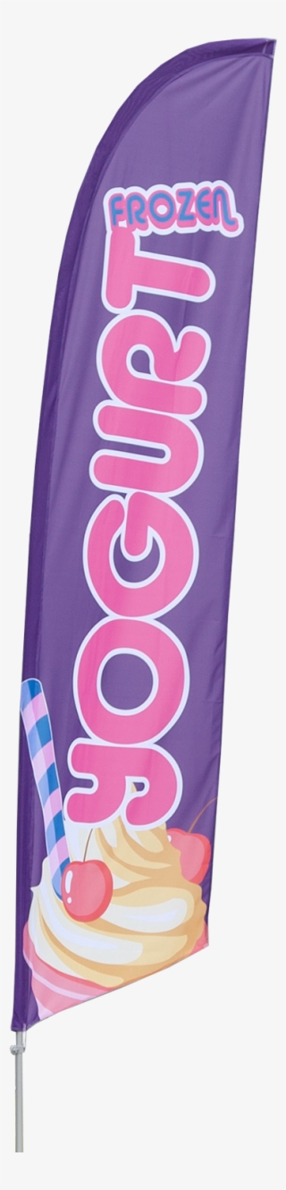 A Great Way To Advertise Frozen Yogurt Or Ice Cream - Banner #8665549