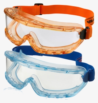 Clear Premium Anti-scratch Safety Goggles Amber Or #8666813