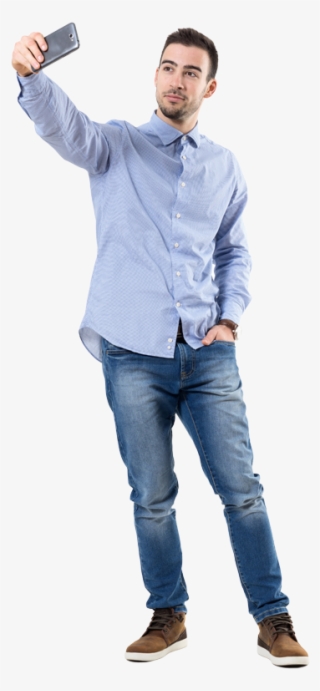 Selfie Png - Man Taking Selfie Png #8666855
