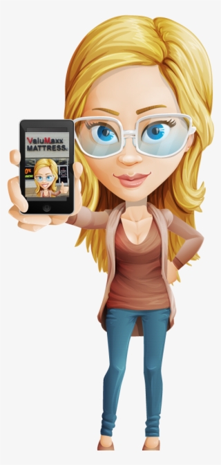 Scene1 Selfie Pic - Woman Cartoon Character Png #8667264