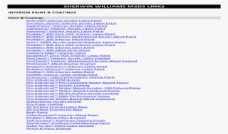 Sherwin Williams Msds Links - Venus Shooting An Arrow Through An Opening #8667984