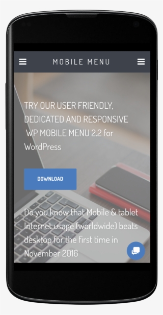 Wp Mobile Menu Demo - Mobile Menu Icon Wordpress #8668093