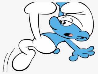 Smurf Clipart - Clumsy Smurf Cartoon #8668857