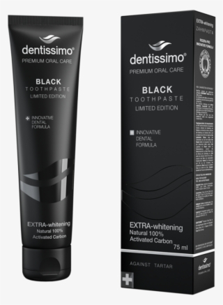 Toothpaste Extra-whitening Black - Dentissimo Swiss Biodent Toothpaste #8669515