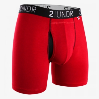 2undr Red Underwear - 2undr Men's Swing Shift Boxer #8669724
