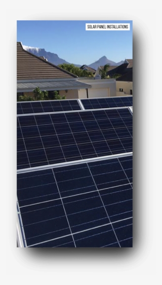 Solar Panels And Framework - Roof #8670619