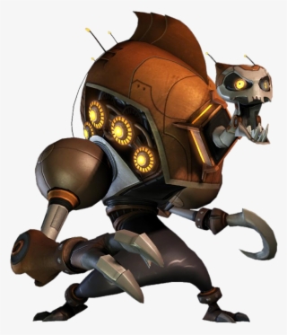 Robotpirate-transparent - Ratchet And Clank Pirates #8670937