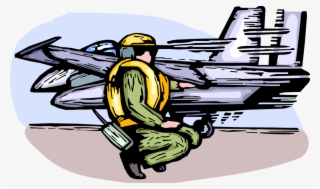 Vector Illustration Of United States Navy Aircraft - Illustration #8672077