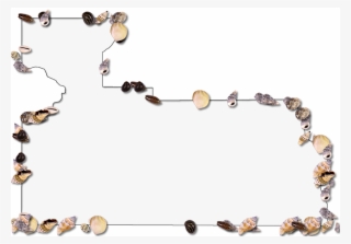 A Map Of Orange With A Thin Black Outline, Inner Drop - Circle #8673115
