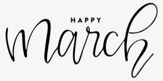March Png File - Calligraphy #8673546