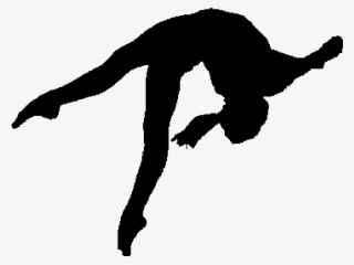 Gymnastics Silhouettes Transparent - Transparent Background Gymnastics ...