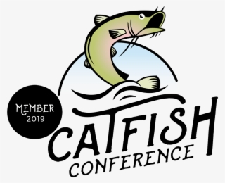 Catfish Conference 2019 Member Sticker - Cartoon #8673752