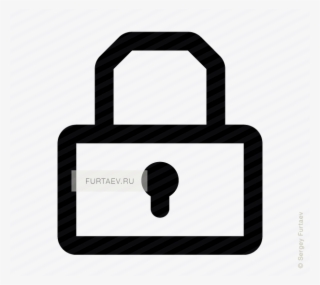 Lock Vector Icon - Password Icon Png White #8675778
