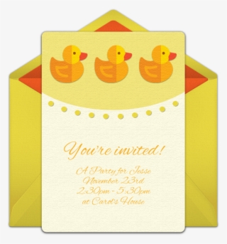 Rubber Ducks Online Invitation - Yoga Invitations #8676457