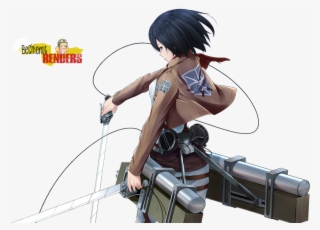 Mikasa Ackerman Render By Bechienot-d6doimp - Attack On Titan Imac #8676528