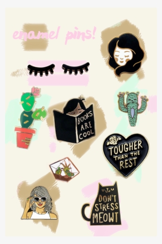 Favorite Enamel Pins From @moddieblog - Cartoon #8676563