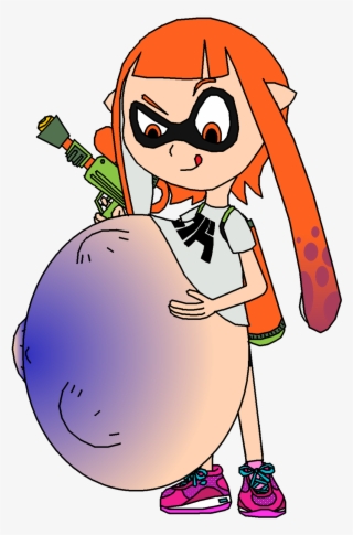 Belly 1024*1534 Transprent Png Free Download - Splatoon Inkling Girl Pregnant #8676723