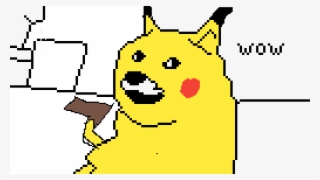 Pikachu Doge - Doge Sans #8677485