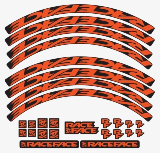 Arc 30 Offset Decal Kit / Matte Finish - Race Face #8677543