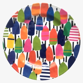 Melamine Buoy Dinner Plate - Surfing #8677938