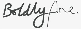 Boldly Fine Logo - Calligraphy #8678836
