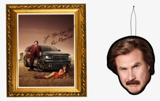 The Most Notable Were A Dodge Durango, A Ron Burgundy - Picture Frame #8679022