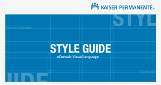 Econsult Style Guide - Kaiser Permanente #8679555