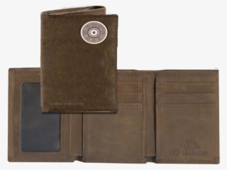 12 Gauge Shot Gun Shell Crazy Horse Tri Fold Wallet - Wallet #8680324