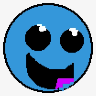 The Easy Face In Geometry Dash - Smiley #8680328