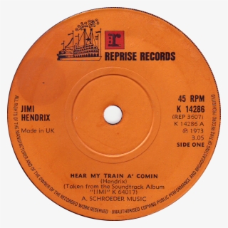 K14286 Jimi Hendrix Label - Circle #8681501