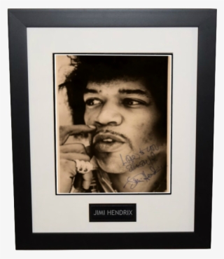 Jimi Hendrix Signed - Picture Frame #8681802