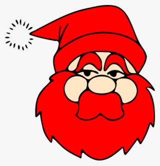 Free Drawing Of Santa Claus #8682125