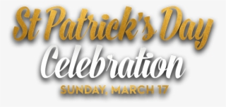 Patrick's Day - Calligraphy #8682391