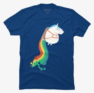 Unicorn On Rainbow Jet Pack - Unicorn Rainbow Jetpack #8682979