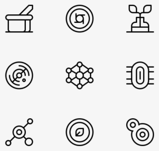 Biology - Line Art #8683271