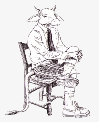 Minotaur Sitting #8683333