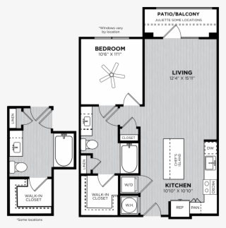 One Bedrooms - Closet Location Bedroom #8683390 One Bedrooms - Closet Location Bedroom #8683390