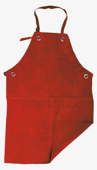 Red Apron With Ties 65cm X 90cm - One-piece Garment #8683908