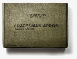 Vintage Military Green Craftsman Apron Box - Book #8684247