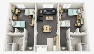 2 Bedroom 2 Bathroom - Dorm Grand Canyon University #8684378