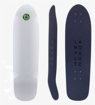 Landyachtz 2019 Dinghy Artic Fox Mini Longboard Skateboard - Skateboard Deck #8684481