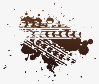 About Wormhole - Dirt Tire Tracks Vector #8685014