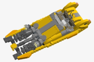 Original Lego Creation By Independent Designer - Xj6 Speeder Toy Star Wars #8685154