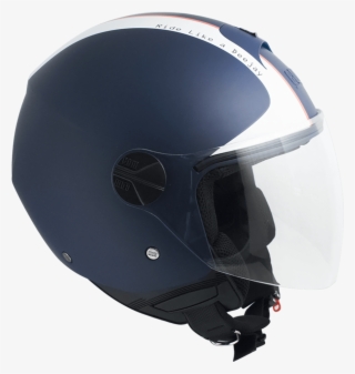 Scooter Helm Mat Blauw #8685265