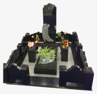 Black Monument Memorial For - Headstone #8685946