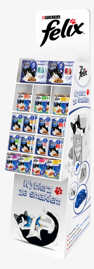 Felix And His Drawn Cat Are A Very Recognizable Brand, - Felix Cat Food #8686190