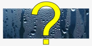 It Is Known That Condensation Arise In The Channels - Water Drop In Glass #8686809