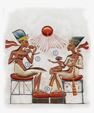 Sun God Aten - Akhenaten Art #8687636